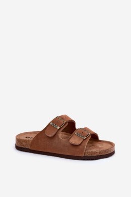 Sandał Klapki Model Big Star RR274A394 Brown - Step in style Step in style