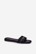 Sandał Klapki Model Zilina N75-60 Black - Step in style Step in style Sandał Klapki Model Zilina N75-60 Black - Step in style Step in style