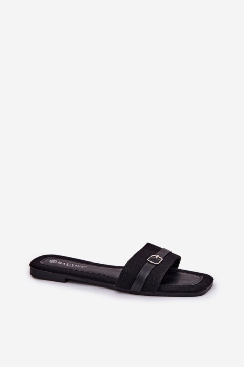 Sandał Klapki Model Zilina N75-60 Black - Step in style Step in style Sandał Klapki Model Zilina N75-60 Black - Step in style Step in style