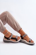 Sandały Model Big Star NN274A054 Grey - Step in style Step in style Sandały Model Big Star NN274A054 Grey - Step in style Step in style