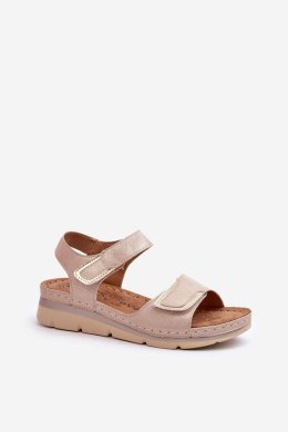 Sandały Model Risanni 22SD98-4562 Beige - Step in style Step in style