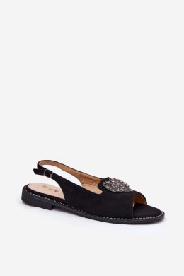 Sandały Model S.Barski KV27-018 Black - Step in style Step in style