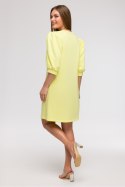 Sukienka Model B291 Cytryna - BeWear BeWear Sukienka Model B291 Cytryna - BeWear BeWear