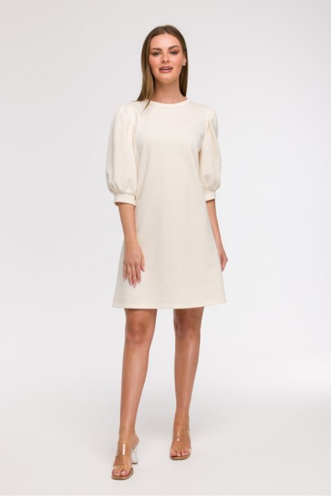 Sukienka Model B291 Wanilia - BeWear BeWear Sukienka Model B291 Wanilia - BeWear BeWear