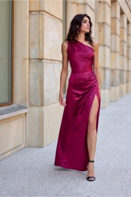 Sukienka Model Inez BOR SUK0461 Bordo - Roco Fashion Roco Fashion