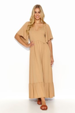 Sukienka Modela M824 Beige - Makadamia Makadamia