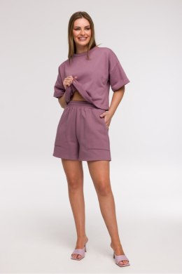 Szorty Damskie Model B295 Wrzos - BeWear BeWear