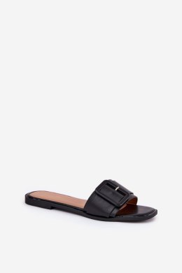 Sandał Klapki Model Bamma RH18 Black - Step in style Step in style