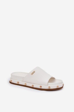 Sandał Klapki Model Big Star RR274216 White - Step in style Step in style