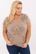 Bluzka Model RV-BZ-A547.01 Dark Beige - Relevance Relevance Bluzka Model RV-BZ-A547.01 Dark Beige - Relevance Relevance