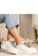 Buty Sportowe Model Kessa 24017 White - PRIMO PRIMO Buty Sportowe Model Kessa 24017 White - PRIMO PRIMO