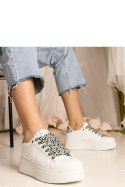 Buty Sportowe Model Kessa 24017 White - PRIMO PRIMO Buty Sportowe Model Kessa 24017 White - PRIMO PRIMO