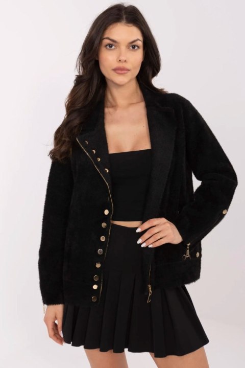 Kurtka Damska Model MBM-KR-L176.87 Black - MBM MBM Kurtka Damska Model MBM-KR-L176.87 Black - MBM MBM