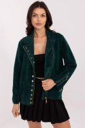 Kurtka Damska Model MBM-KR-L176.87 Dark Green - MBM MBM Kurtka Damska Model MBM-KR-L176.87 Dark Green - MBM MBM