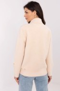 Kurtka Damska Model MBM-KR-L176.87 Light Beige - MBM MBM Kurtka Damska Model MBM-KR-L176.87 Light Beige - MBM MBM