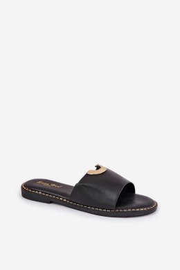 Sandał Klapki Model Mevith HXD-25 Black - Step in style Step in style