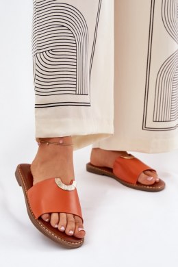 Sandał Klapki Model Mevith HXD-25 Orange - Step in style Step in style