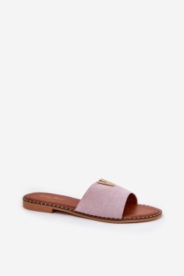 Sandał Klapki Model Saliena HXD-23 Violet - Step in style Step in style