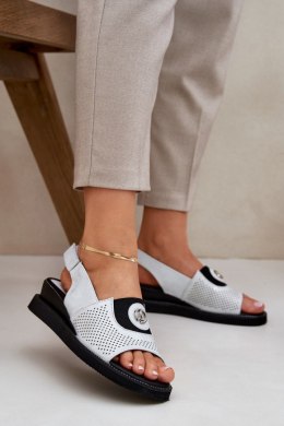 Sandały Model Isnnoria RMR2267-2 Silver - Step in style Step in style