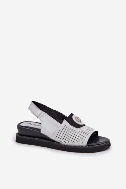 Sandały Model Isnnoria RMR2267-2 Silver - Step in style Step in style