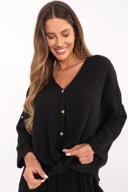 Koszula Damska Model DHJ-KS-25108.60P Black - Italy Moda Italy Moda