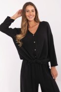 Koszula Damska Model DHJ-KS-25108.60P Black - Italy Moda Italy Moda Koszula Damska Model DHJ-KS-25108.60P Black - Italy Moda Italy Moda