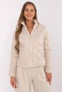 Kurtka Damska Model MI-KR-88625.12 Beige - Italy Moda Italy Moda Kurtka Damska Model MI-KR-88625.12 Beige - Italy Moda Italy Moda
