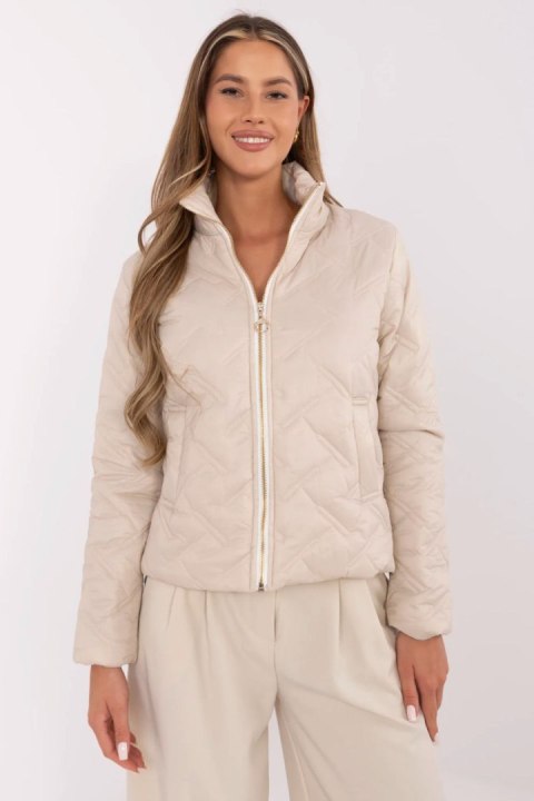 Kurtka Damska Model MI-KR-88625.12 Beige - Italy Moda Italy Moda Kurtka Damska Model MI-KR-88625.12 Beige - Italy Moda Italy Moda