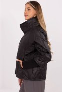 Kurtka Damska Model MI-KR-9002-1.74P Black - Italy Moda Italy Moda Kurtka Damska Model MI-KR-9002-1.74P Black - Italy Moda Italy Moda