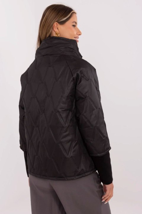 Kurtka Damska Model MI-KR-9002-1.74P Black - Italy Moda Italy Moda Kurtka Damska Model MI-KR-9002-1.74P Black - Italy Moda Italy Moda