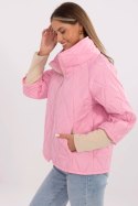 Kurtka Damska Model MI-KR-9002-1.74P Pink - Italy Moda Italy Moda Kurtka Damska Model MI-KR-9002-1.74P Pink - Italy Moda Italy Moda