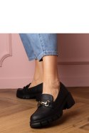 Półbuty Model Marela 1-703 Black - PRIMO PRIMO Półbuty Model Marela 1-703 Black - PRIMO PRIMO