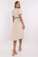 Sukienka Model MI-SK-A2328.41 Beige - Italy Moda Italy Moda Sukienka Model MI-SK-A2328.41 Beige - Italy Moda Italy Moda