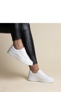 Białe sneakersy eko skóra Cathleen - Solea Solea Białe sneakersy eko skóra Cathleen - Solea Solea