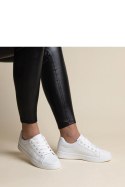 Białe sneakersy eko skóra Cathleen - Solea Solea Białe sneakersy eko skóra Cathleen - Solea Solea