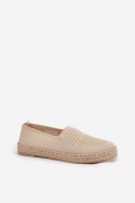 Espadryle Model Vinceza 13624 Beige - Step in style Step in style Espadryle Model Vinceza 13624 Beige - Step in style Step in style