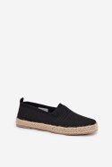 Espadryle Model Vinceza 13624 Black - Step in style Step in style Espadryle Model Vinceza 13624 Black - Step in style Step in style