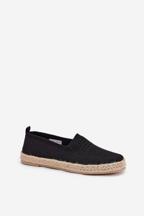 Espadryle Model Vinceza 13624 Black - Step in style Step in style Espadryle Model Vinceza 13624 Black - Step in style Step in style