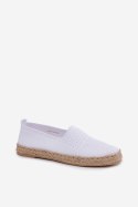 Espadryle Model Vinceza 13624 White - Step in style Step in style Espadryle Model Vinceza 13624 White - Step in style Step in style