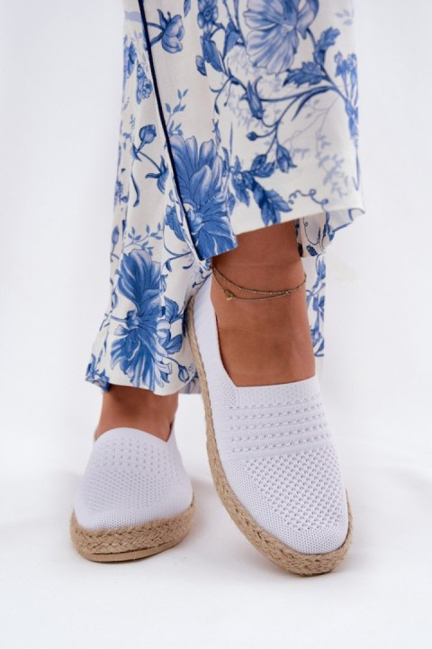 Espadryle Model Vinceza 13624 White - Step in style Step in style Espadryle Model Vinceza 13624 White - Step in style Step in style