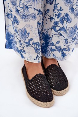 Espadryle Model Vinceza 13625 Black - Step in style Step in style