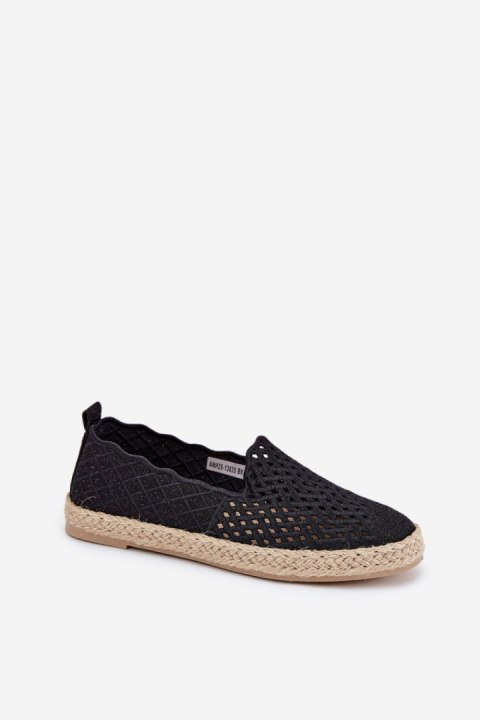 Espadryle Model Vinceza 13625 Black - Step in style Step in style Espadryle Model Vinceza 13625 Black - Step in style Step in style