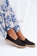 Espadryle Model Vinceza 13625 Black - Step in style Step in style Espadryle Model Vinceza 13625 Black - Step in style Step in style