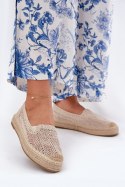 Espadryle Model Vinceza 17392 Beige - Step in style Step in style Espadryle Model Vinceza 17392 Beige - Step in style Step in style