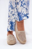 Espadryle Model Vinceza 17392 Beige - Step in style Step in style Espadryle Model Vinceza 17392 Beige - Step in style Step in style