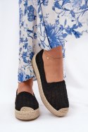 Espadryle Model Vinceza 17392 Black - Step in style Step in style Espadryle Model Vinceza 17392 Black - Step in style Step in style