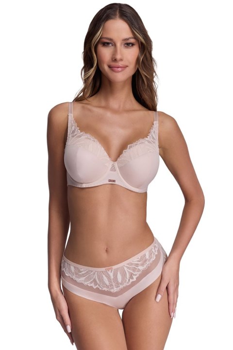 Biustonosz push up Biustonosz Usztywniany Model 2107 Beige - Ava Ava Biustonosz push up Biustonosz Usztywniany Model 2107 Beige - Ava Ava