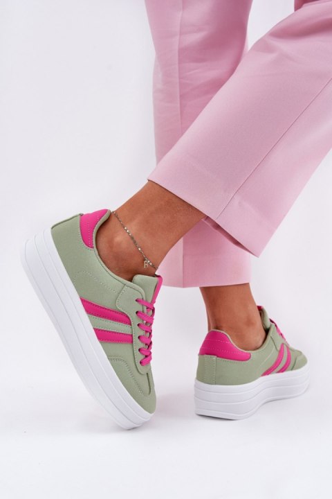 Buty Sportowe Model Silavia C2048-5 Green - Step in style Step in style Buty Sportowe Model Silavia C2048-5 Green - Step in style Step in style