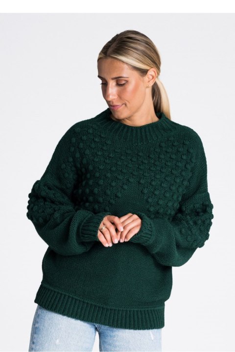 Sweter Damski Model M982 Green - Figl Figl Sweter Damski Model M982 Green - Figl Figl