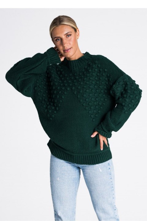 Sweter Damski Model M982 Green - Figl Figl Sweter Damski Model M982 Green - Figl Figl